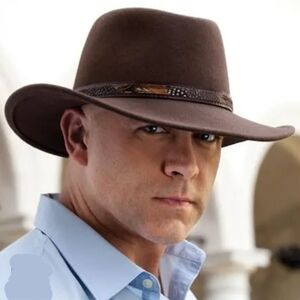 BERETTA LITE FELT WESTERN HAT WOOL PACKABLE WATER REPELLENT WESTERN BROWN LARGE
